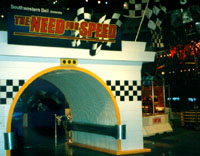The Need for Speed Exhibition at Space Center Houston